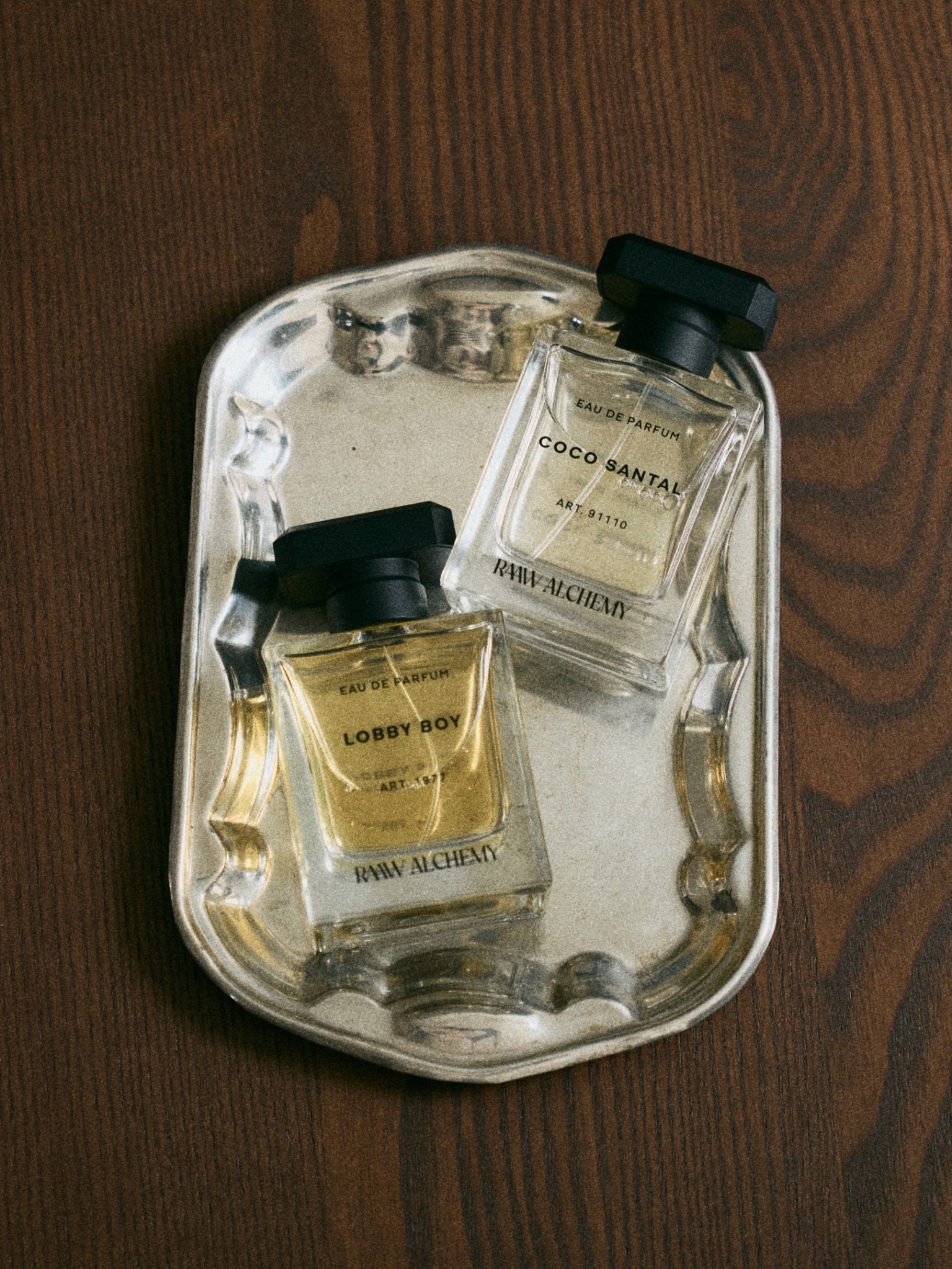 RAAW ALCHEMY Coco Santal og Lobby Boy parfumer